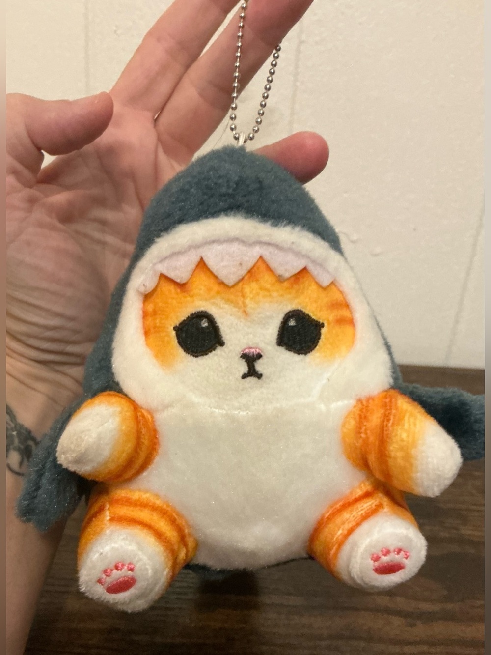 Mofusand SawShark Cat Mascot Shark Kitty Plush Toy Stuffed Animal